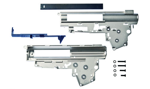 TAPA GEAR BOX COMPLETA V3 RODAMIENTOS 8MM LONEX