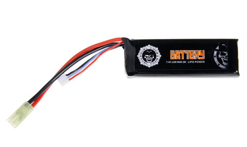 BATERIA LIPO 7.4V 2200 MAH 20C DUEL CODE