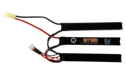 BATERIA LIPO 11.1V 1450 MAH 25C DUEL CODE