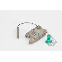 FMA AN/PEQ-15 laser verde con linterna upgrade version tan TB0069