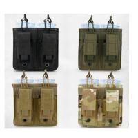 Portacargador doble 1000D opentop para M4 y pistola MG-32-OD
