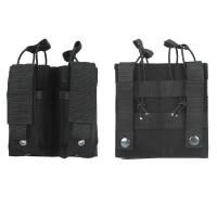 PORTACARGADOR opentop 600D DOBLE M4+PISTOLA BK