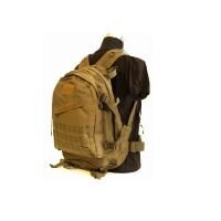 Mochila 3D assault backpack 40L-45L Tan