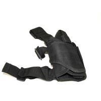 Pistolera tornado para pierna Negro