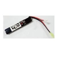 Bateria RACCOON LIPO 7.4V 1100MAH-25C tubo