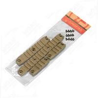 Rail M4 RAIL SET DARK EARTH 4PCS/SET AM-RAIL-SET-DE