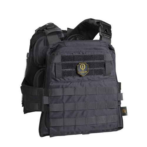 RCA Chaleco CONQUER CVS PLATE CARRIER BK