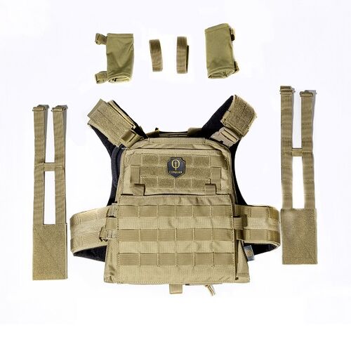 RCA Chaleco CONQUER CVS PLATE CARRIER TAN