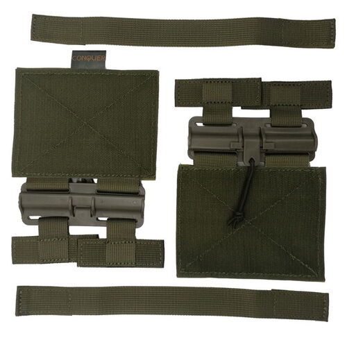 Conquer QR Buckle Set for Tactical Vest OD
