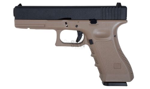 MK1 CO2 BLOW BACK METAL SLIDE TAN - SAIGO DEFENSE