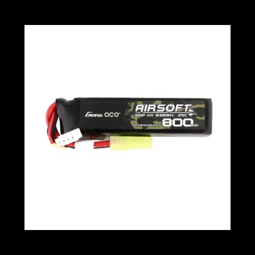 BATERA GENS ACE 800MAH 25C 11.1V STICK FOR PDW